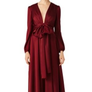 BHLDN Jill Jill Stuart Oxblood Manor Gown